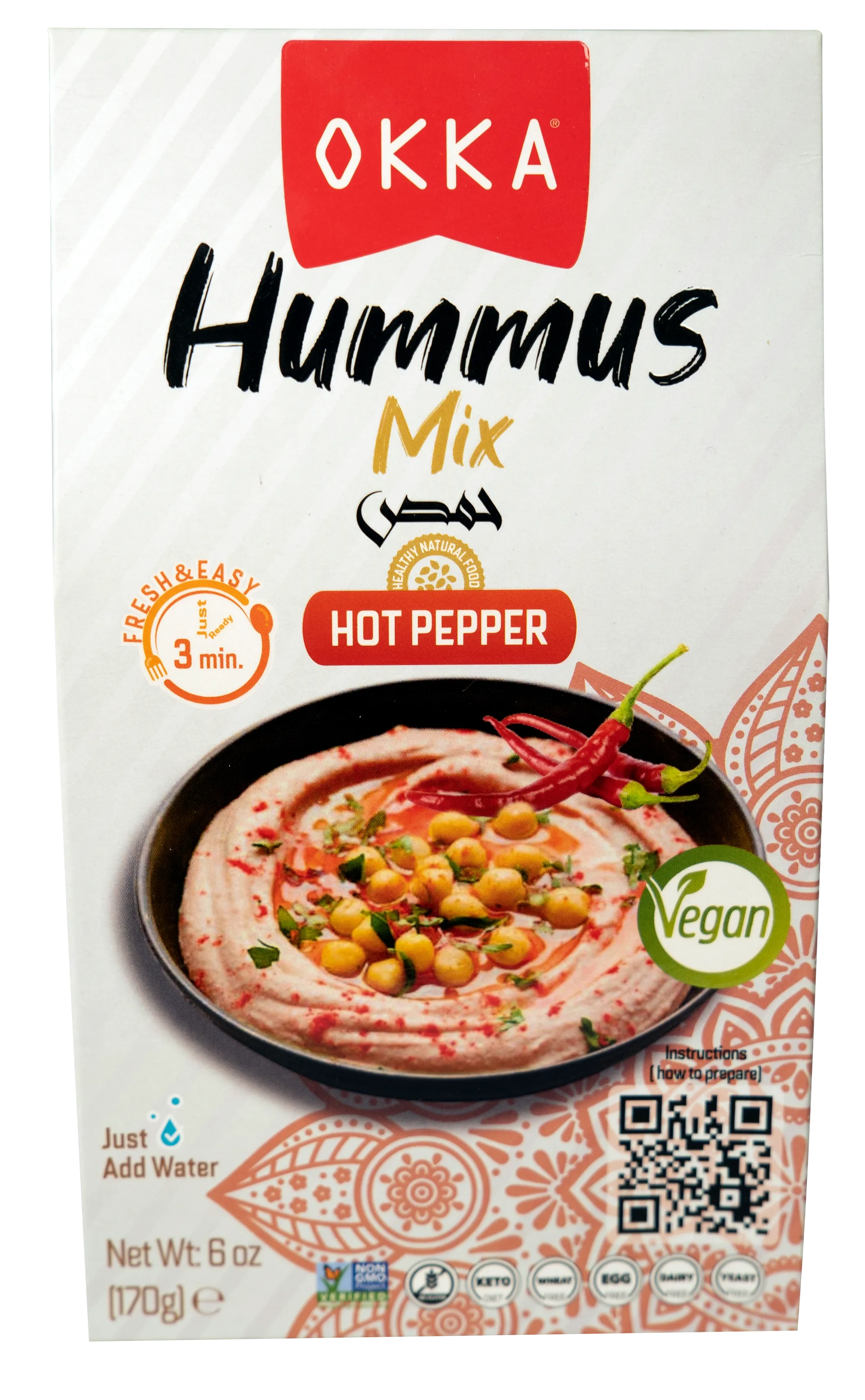 Hot Pepper Hummus